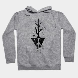 Night and Day Tree Hoodie